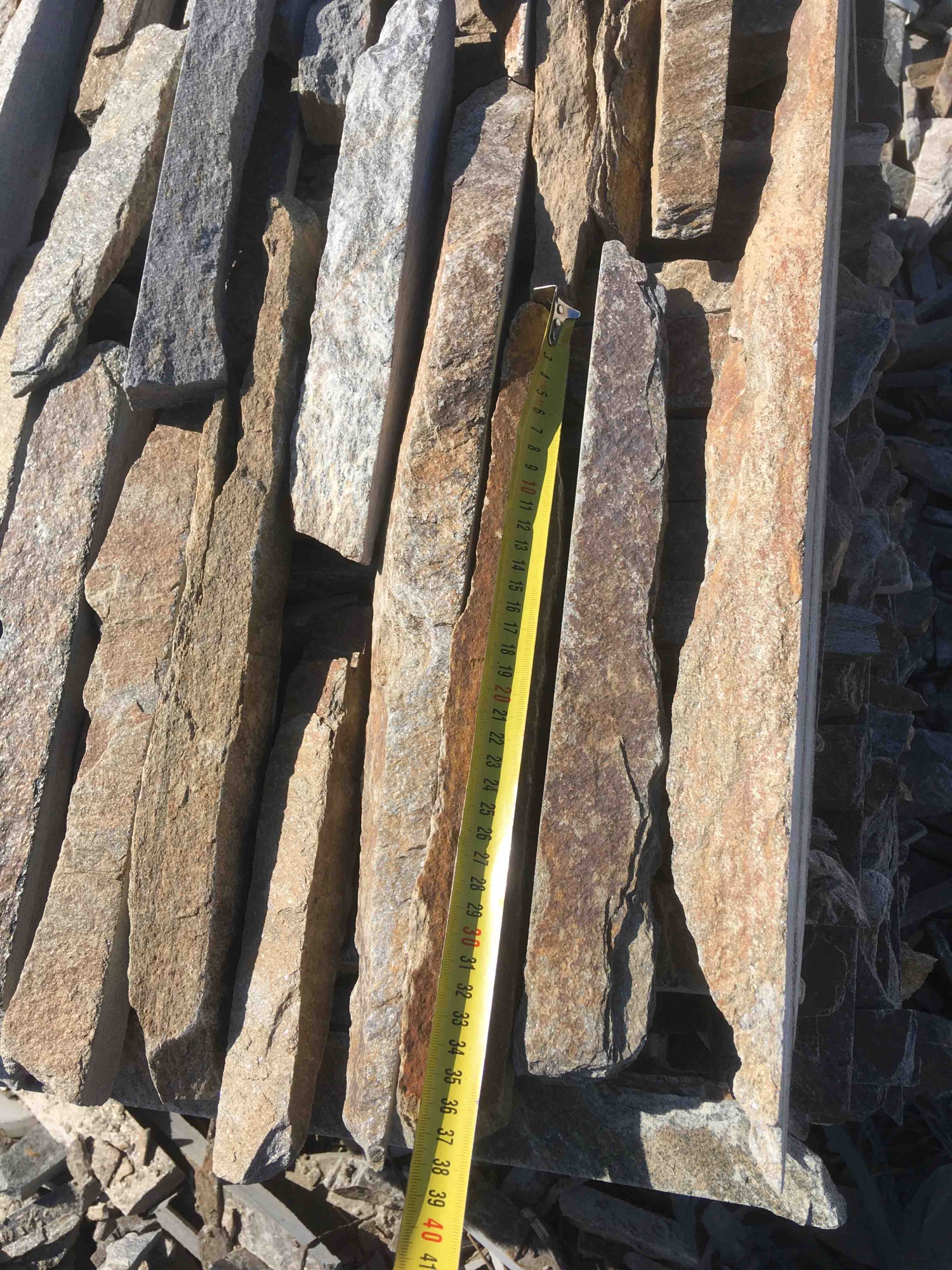 Горбушка златолит мультиколор для облицовки купить в Октябрьском