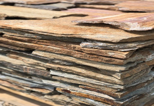 Плитняк кора дерева для цоколя, отмостки купить в Октябрьском