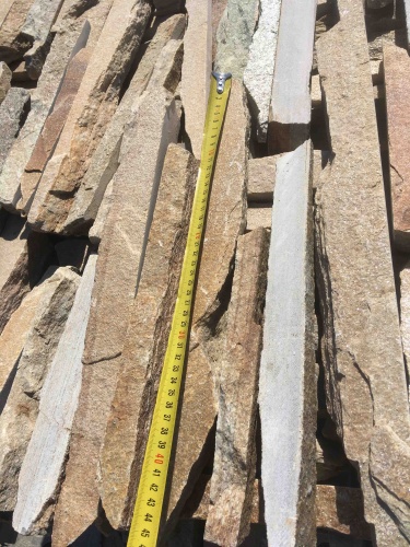 Горбушка златолит золотистый для облицовки купить в Октябрьском